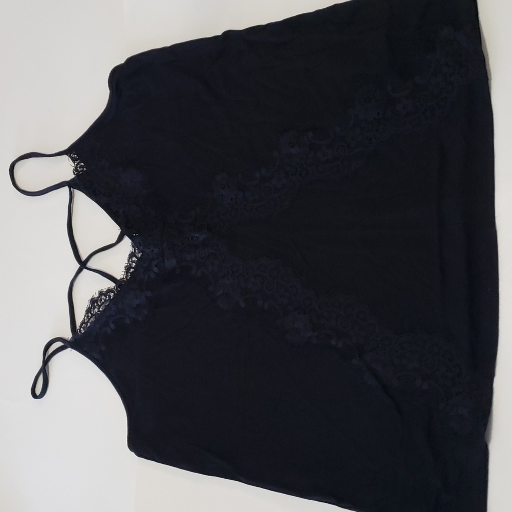 Express Black Lace Top size M
